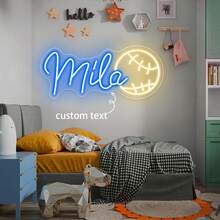 Customized Gamer Username Neon Sign Room Decor, Christmas Decoration, Personalized Game Tag Neon Light, Custom Game Logo, Twitch Neon Light, Gaming Gift, Husband Gift, Handmade Username Gift - 12 Colors - View 9