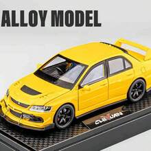 1:32 Scale Metal Diecast EVO Modified Car Model Decoration, Suitable For Bedroom, Living Room, Holidays, Parties, Gift For Car Enthusiasts - Multicolor - View 8
