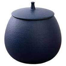 NUEVO Tarro deé de Gres Redondo Sellado, Caja deé de Cerámica, Tarro de Almacenamiento, Contenedor deé, Organizador deé, Tarros de Dulces, Tarros de Snacks - B - Ver 11