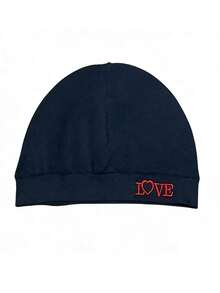 Love Valentine's Day Couple Best-Selling European And American Brand Embroidered Pullover Beanie, Popular Street Hip-Hop Heart Knit Hat - Multicolor - View 7