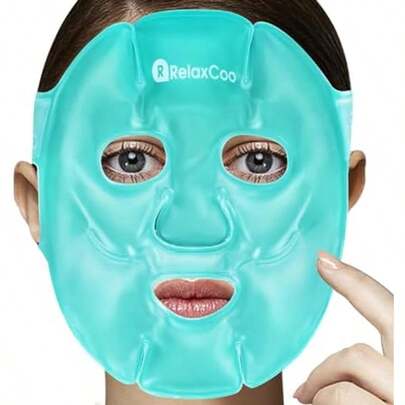 Cold Face Eye Mask Ice Pack Reduce Face Puff,Dark Circles,Gel Hot Cold Compress,Face SPA For Woman Sleeping, Pressure, Headaches, Skin Care