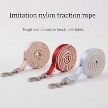 1 Set Cat/Dog Leash Anti-Escape Harness Leash With Bow Tie, Pet Walking Leash Suit - Multicolor - View 3