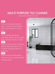 jakehoe 多用途瓷砖清洁剂，清洁并抛光地板、墙壁、厨房、客厅，去除污渍和油脂 - 彩色 - 查看 2