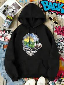 Sweat-shirts pour hommes - Noir - Voir 2