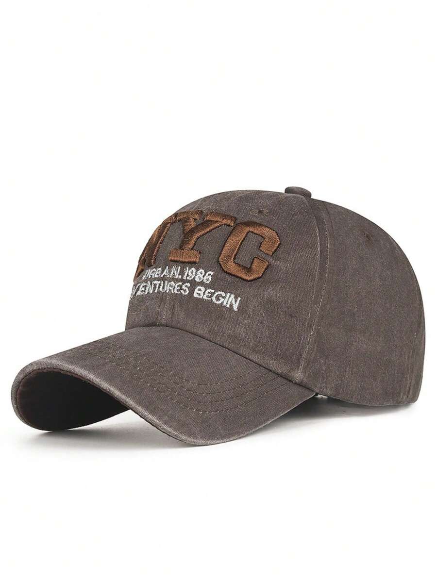 Baseball Caps - Coffee Brown - View 1