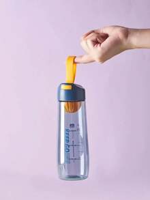 550毫升大容量运动水壶，带提手，塑料材质，健身水杯，便携式饮水壶 - 彩色 - 查看 6