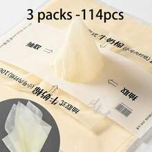 38个/包 牛奶棉小花束包装材料，清新简约风格花衬里 - 白色 - 查看 14