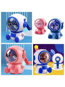 1pc Unicorn Pattern Pencil Sharpener, Basic Plastic Manual Sharpener For Students, Back To School Essential, School Supplies, Stationery