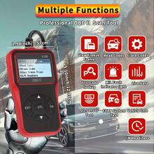 Máy quét chẩn đoán 10 giây [V100] - Đầu đọc mã lỗi tương thích OBD2/EOBD cho 99% xe, phù hợp cho cả người tự sửa chữa và thợ máy chuyên nghiệp. - Một cỡ - Xem 2