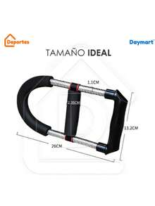 "Fortalecedor de Muñeca Zenooze Premium – Ajustable, Ergonómico y Portátil para Gimnasio, Oficina y Uso Diario - Negro - Ver 3