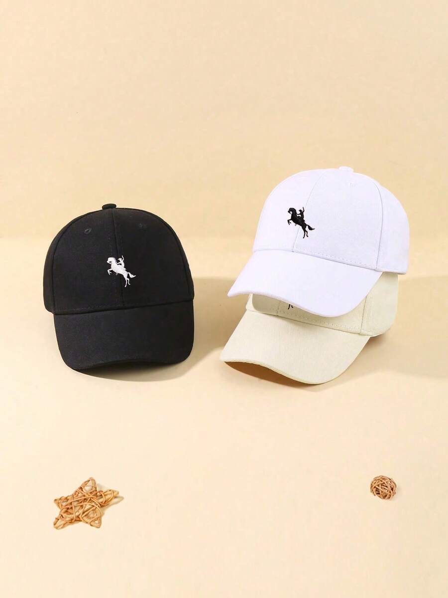 Fashionable Baseball Cap. Suitable For Both Girls And Boys To Match Their Clothes. Adjustable And Lightweight. It Suits A Casual Style And Daily Parties. It Is The Perfect Choice For Family Gatherings And Outdoor Play. - Multicolor - View 1
