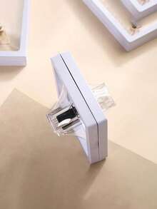 10pcs Black 3D Floating Display Cases - Anti-Oxidation & Dustproof Jewelry Boxes For Earrings, Necklaces, Coins & Pins - Transparent Plastic Organizer With Hinged Lids