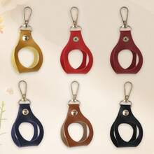 1个高尔夫球PU皮革旋转扣钩，方便挂在腰带上，迷你高尔夫球包 - 彩色 - 查看 1