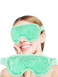 Cold & Hot Compress Eye Mask, PVC Gel Ice Pack Eye Pillow, Eye Care Compress Ice Beads, Cold & Hot Compress Eye Patch - Multicolor - View 9