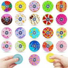 Juguete giratorio de acrílico con diseño de donut de dibujos animados - Regalo de cumpleaños - Regalo festivo - Multicolor - Ver 3