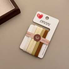 Candy Color Hair Ties, Simple Colorful Hair Ties, Basic Hair Ties, Korean Style Hair Scrunchies, Ponytail Hair Accessories For Women Rubber Bands Hair Elastics Hair Rope - HX-801 - View 4