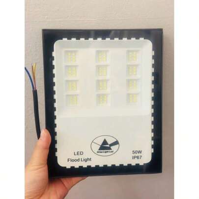 Refletor Holofote 50W LED SMD IP67 Prova d'água Alta Potência Luz Branca 6500K