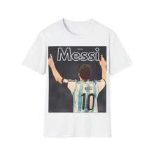 10 Jersey Player Graphic T-Shirt _ Argentina Football Fan Tee - 白色 - 查看 1