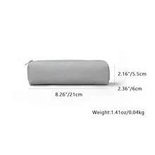 Studen Oxford Cloth Color Pencil Case Bag Storage Cosmetic Bag For Schoolsss - LightGray - View 3