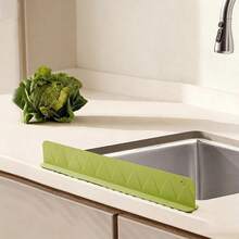 1个吸盘式水槽防溅罩，一体式水槽防溅挡板，厨房水槽防溅罩，硅胶水槽防溅罩，防溅 - 彩色 - 查看 4