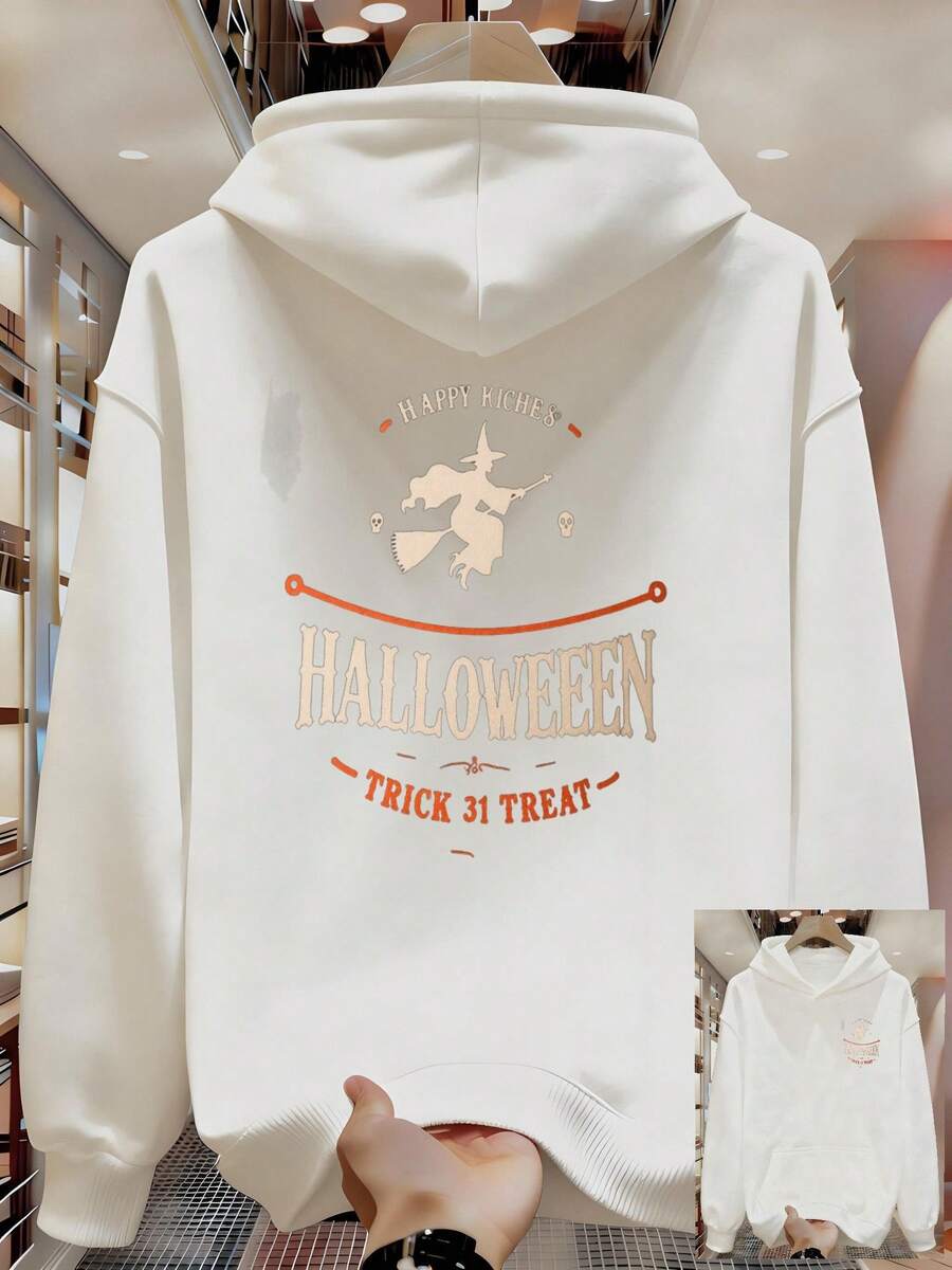 BZXG Men's Urban Style Hoodies - 白色 - 查看 1