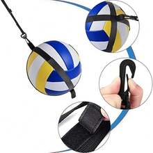 CYPNEntrenador de golpeo de voleibolEntrenador de voleibol que rebota Entrenador de servicio de golpe de voleibol ajustable Mejora la agilidad pelota deportiva salto entrenamiento táctilFashion - C - Ver 3