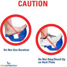 nnProStrech The Original Calf Stretcher and Foot Rocker Estiramiento de Pies y Pantorrillas para tratar fascitis plantar tendinitis del tendón de Aquiles azul con base antideslizantecc - como en la foto - Ver 5