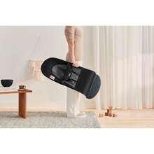 JCH-BabyBjörn Silla Mecedora para Bebé Balance Soft Tejido Negro/Gris oscuro - Negro/Gris oscuro - Ver 5