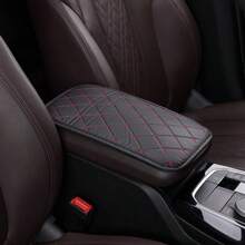 1pc Car Armrest Console Pad – Leather Non-Slip Protective Cushion, Universal Fit, Durable Car Interior Accessory, Multi-Color Options - Multicolor - View 12