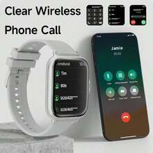 SIMSONLAB 2025 New Women's Smart Watch, 1.83"  Color Screen, Supports Notification & Call Function (Answer/Dial), Fitness Tracker With Multiple Sport Modes, Fashionable Smartwatch, Supports Multi-Language/Music Player/Customizable Dial, Great Gift Choice - Multicolor - View 5