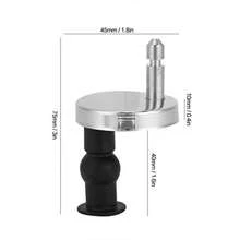 CYPNTornillos de asiento de inodoro bisagras universales para asiento de inodoro tornillos de goma expandibles kit de repuesto para inodoroFashion - como en la foto - Ver 3
