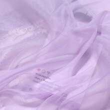 1pc Soft Fabric, Gauze Delicate Embroidered Hanfu Dress Chiffon Scarf Sunscreen Clothing DIY Pre-Cut Fabric - Multicolor - View 23