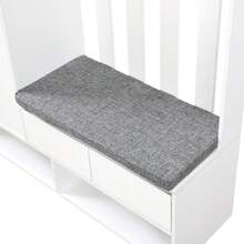 Entryway Cabinet With Padded Storage Bench, Multifunctional Shoe Cabinet With Pegboard, Modern Cabinet With 4 Hooks For Entryway Or Laundry Room, White, H 180/W 100/D 35 Cm - 白色 - 查看 10