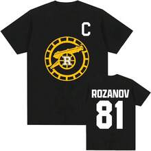Llya Rozanov 81 Boston  Tee Scott Hunter 21 New York Admirals Shirt Heated Rivalry Tshirt Hollander 24 Montreal Metros - 500181-đen - Xem 1