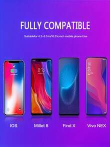 Mini Game Trigger Controller, Suitable For Shooting Games, L1 R1 Buttons, Aim Button, Compatible With Android And IOS - Black - View 12