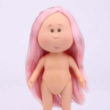 24厘米西班牙土豆娃娃毛绒玩具套装，BJD娃娃，女孩DIY娃娃 - 彩色 - 查看 3