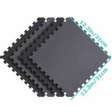 Esterilla de fitness - Negro y gris - Ver 3