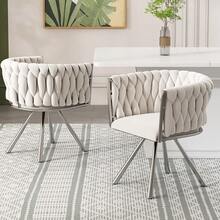 Dining Chairs - White - View 1
