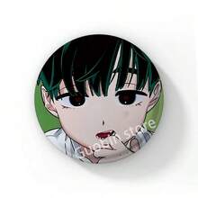 58mm 卡通可爱女孩 Sua 软纽扣胸针 动漫外星人舞台 Sua TILL IVAN 胸针 Mizi Luka 徽章别针 硬币胸针 背包装饰 圆形徽章 包包帽子饰品礼品 - 58 mm - 查看 45