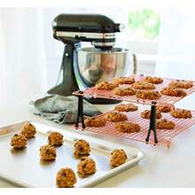 Nordic Ware 43357 - Rejilla de refrigeración de cobre Grande Non-Stick 2 Piece 1 - Antiadherente - Ver 4