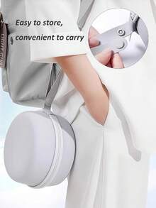 U型记忆棉午睡枕，男女通用头部支撑便携枕，适用于飞机、汽车、躺椅，旅行必备助眠用品，度假、露营、办公用品 - 彩色 - 查看 5