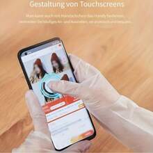 100pcs Thick Cleaning Gloves, Designed For Kitchen Preparation, & Washing, Dishwashing And Daily Cooking, Transparent & Lightweight, Comfortable Fit, Flexible Touch, Suitable For Household Use - Clear - View 7