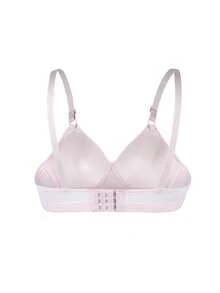 5pcs/Set Teen GirlBras, Wireless Bras For Developing Breasts, Comfortable Bras To Prevent Sagging, Adjustable Straps, Non-Removable Pads, Suitable For 13-16 Years Old Girls - Multicolor - View 8