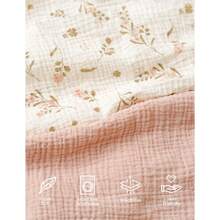 2 Packs Muslin Mini Crib Sheets, Soft Breathable Pack And Play Sheets For Pack N Play Mattress, Playard Baby Crib Sheets For Baby Boys & Girls | Pack N Play Mattress, Pack And Play Sheets, Playard Baby Crib Sheets - Multicolor - View 11