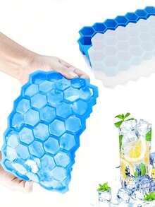 1个硅胶圆形冰格，易脱模家用冰格 - 彩色 - 查看 4