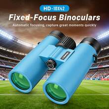 10X42 Multi-Color Starry Sky Binoculars, High Definition Compact Binoculars With Wide Field Of View, Clear Low-Light Vision, Professional Binoculars For Birdwatching/Outdoor Hunting/Travel