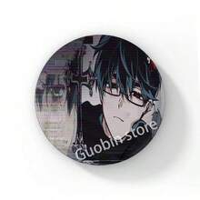 58mm 卡通可爱女孩 Sua 软纽扣胸针 动漫外星人舞台 Sua TILL IVAN 胸针 Mizi Luka 徽章别针 硬币胸针 背包装饰 圆形徽章 包包帽子饰品礼品 - 58 mm - 查看 23