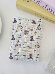 1个卡通动物护照夹卡套多功能旅行票卡夹男女通用轻便护照套旅行配件邮轮必备假日礼物旅行包行李袋旅行包过夜包大容量耐用旅行收纳包邮轮必备度假必备男女旅行必备假日必备旅行必备 - 彩色 - 查看 13