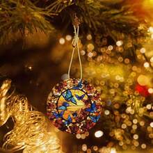 Butterfly Ceramic Christmas Hanging Ornament For Xmas Tree Wedding Holiday Party Home Decor - 蝴蝶 - 查看 7