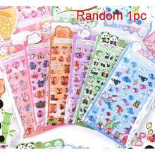 Cartoon Stickers For DIY Scrapbooking, Birthday Gifts, Cute Phone Stickers, Stationery - Multicolor - View 9
